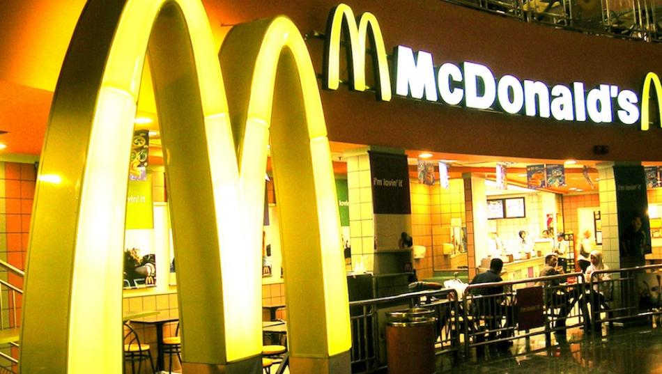 McDonald's transmission - welcomes customers; but employees ....?